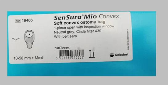 SenSuraÂ® Mio 1-Piece Deep Convex Opaque Bag ( 16406 )