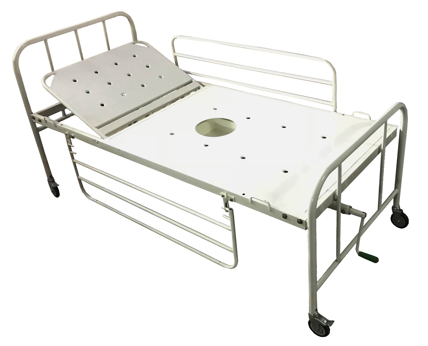 Commode Semi Fowler Position Bed Regular with Railing 75*36*24