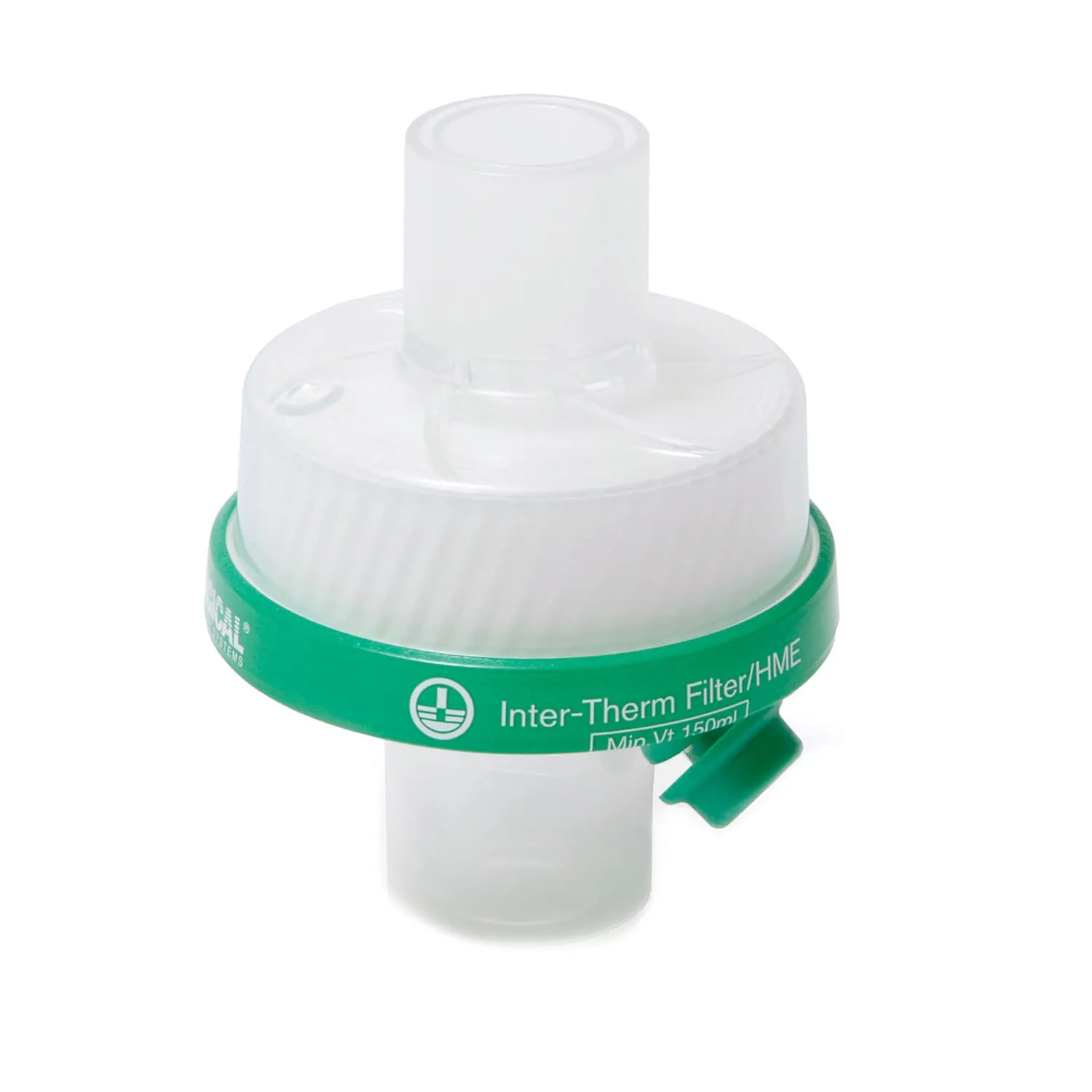 InterSurgical HME Filter Adult With Luer Port for Respiratory Care