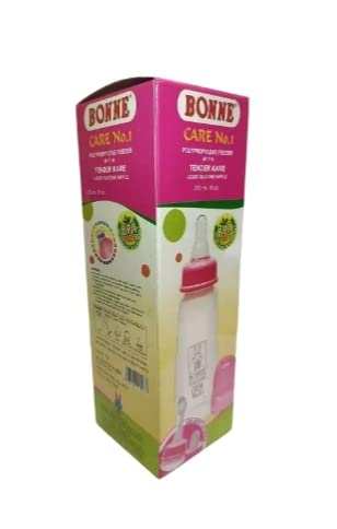 Bonne Care No.1 Polypropylene Feeder With Tender Kare Liquid Silicone Nipple