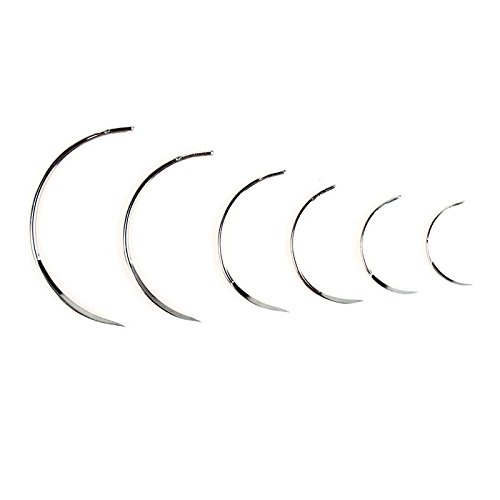 Suture Needles - Half Circle Triangular- 6 Needle Pack