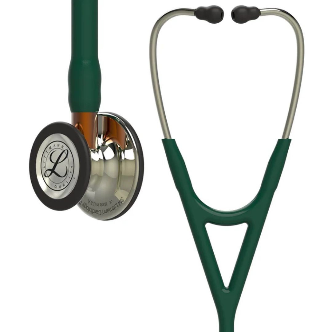 3M Littmann Cardiology IV Stethoscope - Hunter Green 6155