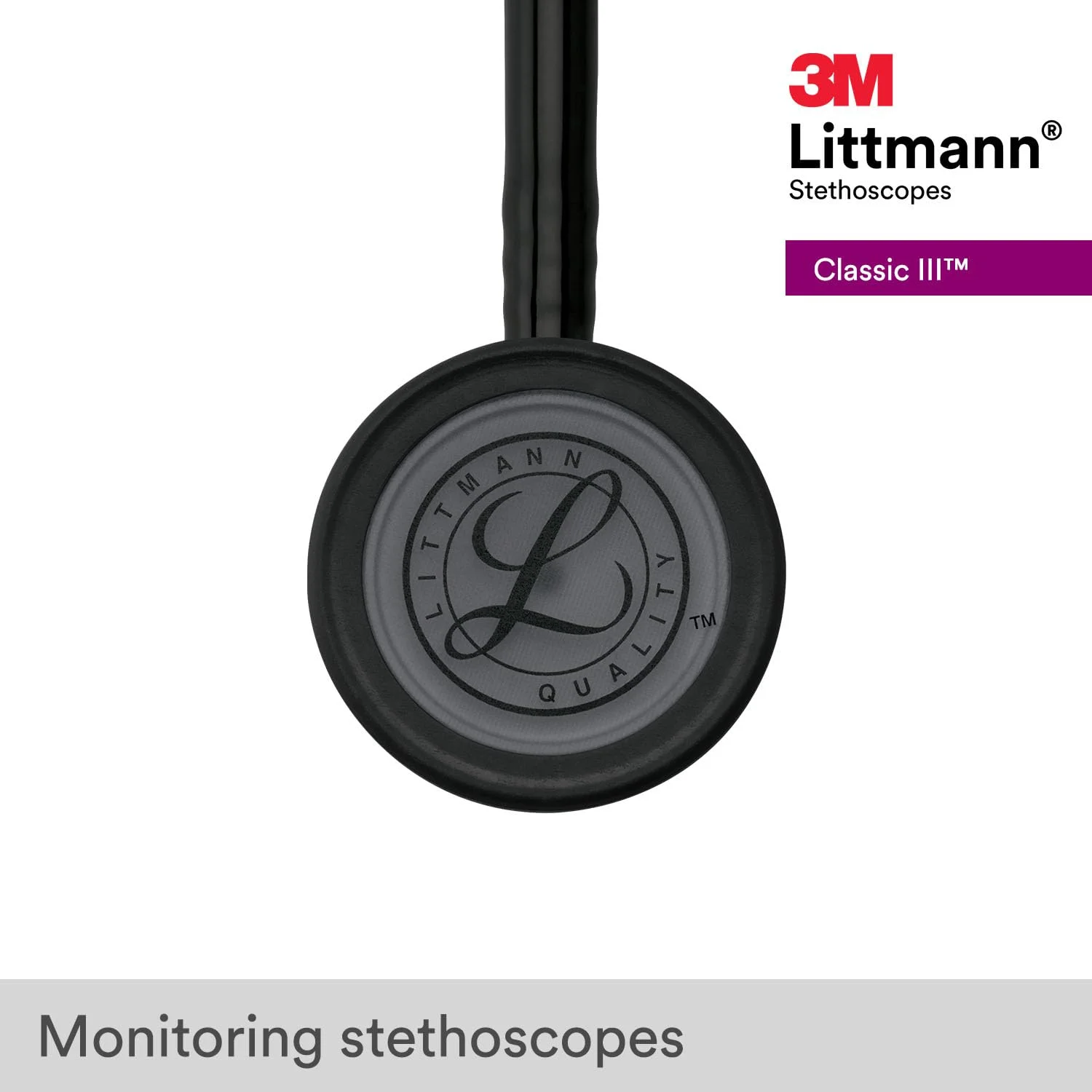 3M Littmann Classic III Stethoscope 5803 Black Tube Online