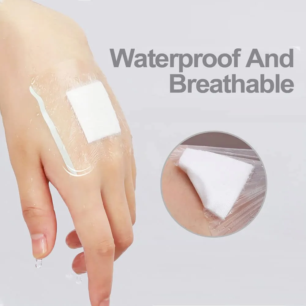 Datt Velfix-T+Pad 5cm x 7.5cm Adhesive Dressing Pad for Wound Care