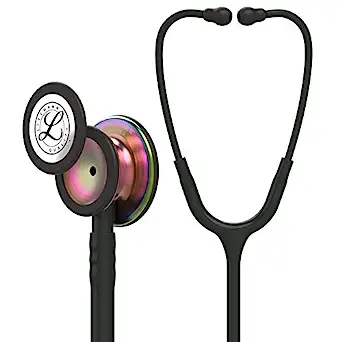 3M Littmann Classic III Stethoscope - Black with Rainbow