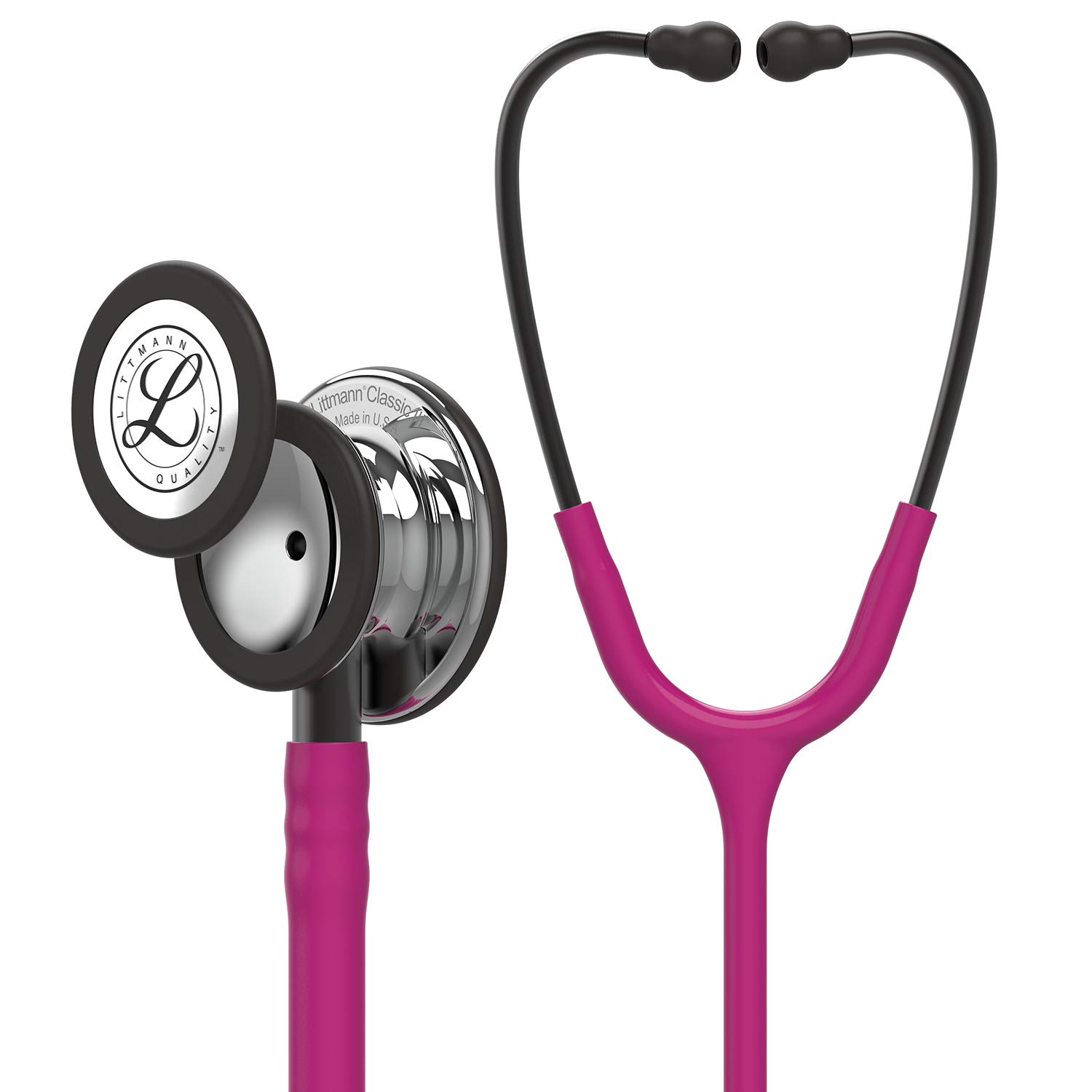 3M Littmann Classic III Stethoscope Raspberry with Smoke Finish 5871