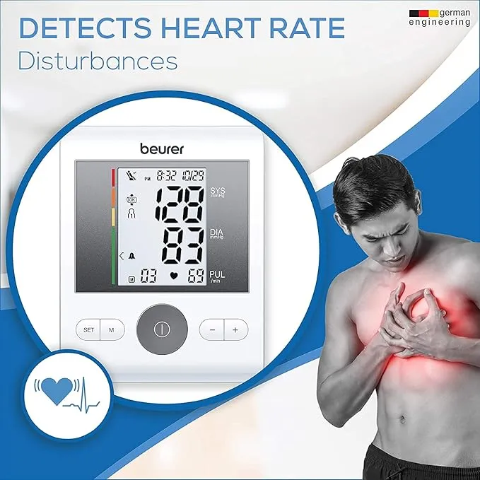Beurer Easylock BT Upper Arm Blood Pressure Monitor ( BM -28 )