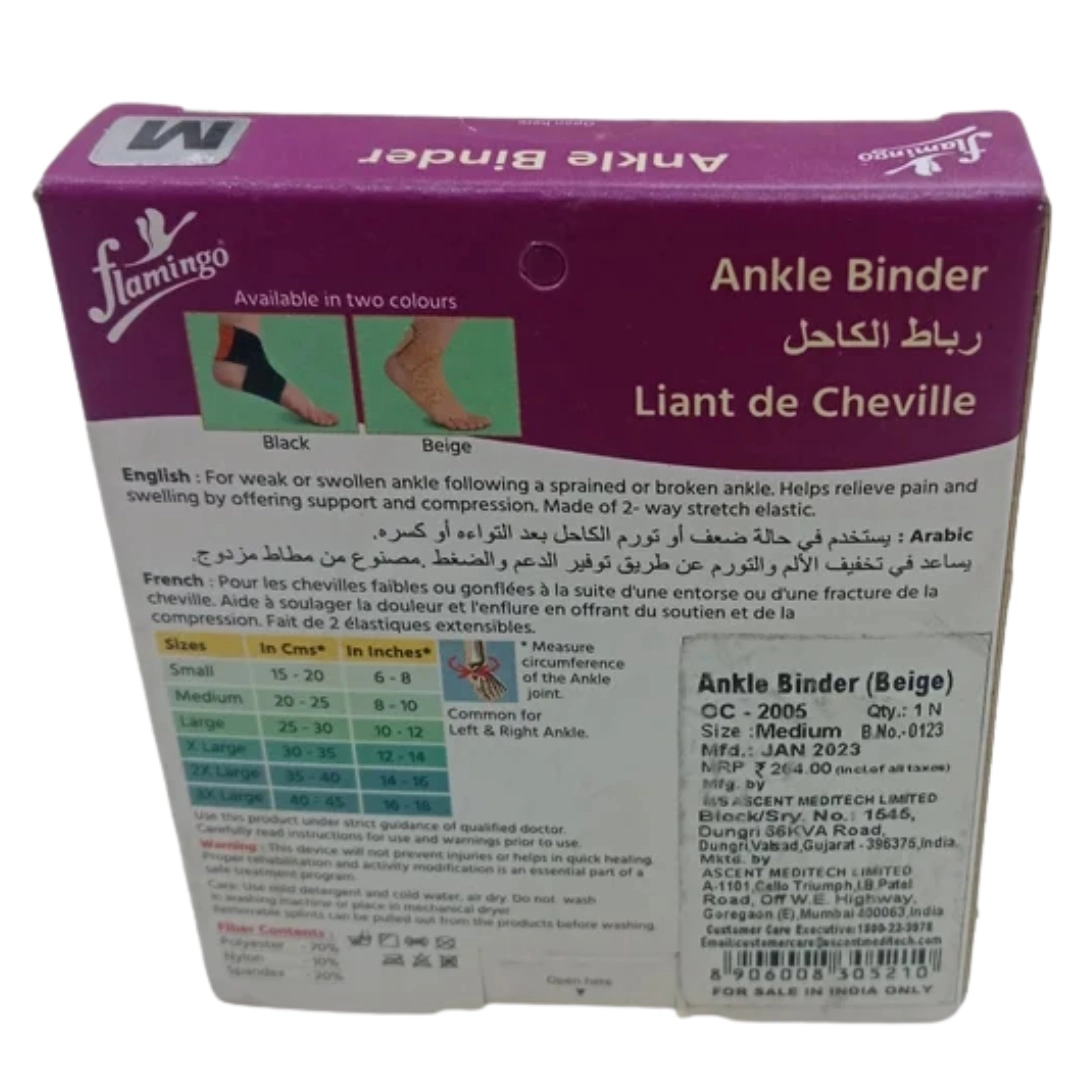 Flamingo Ankle Binder Medium