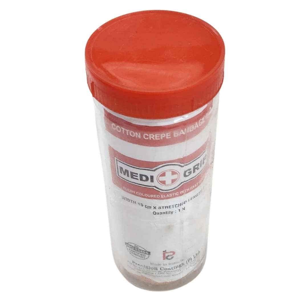 Medigrip Cotton Crepe Bandage 15CM X4MTR