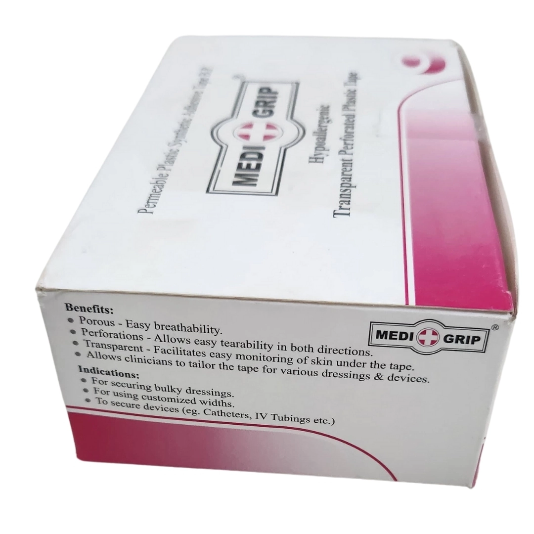Medigrip Transparent  Surgical Plastic Tape