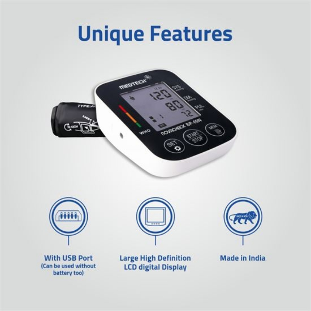 Medtech Blood Pressure Monitor (BP-09N)