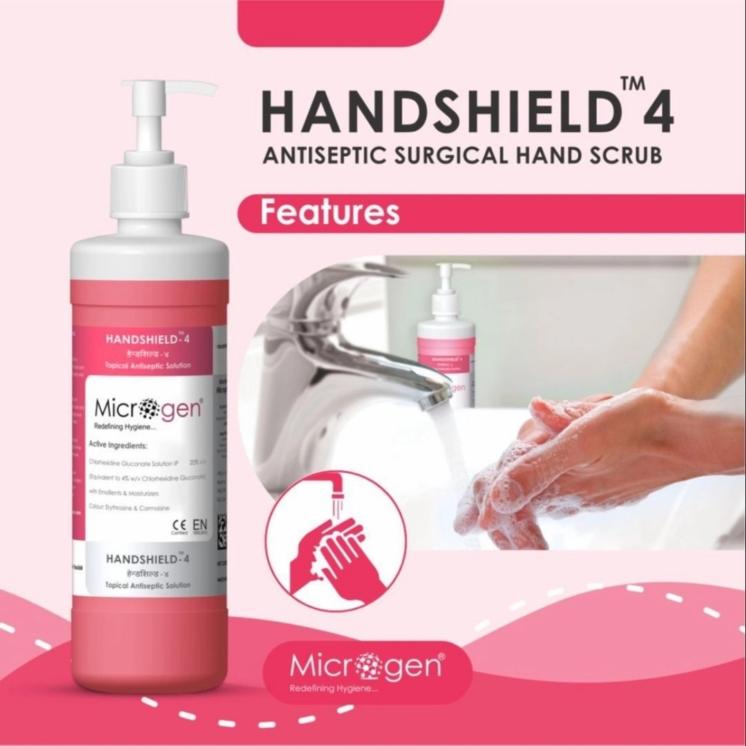 Microgen handshield 4%- 500ml
