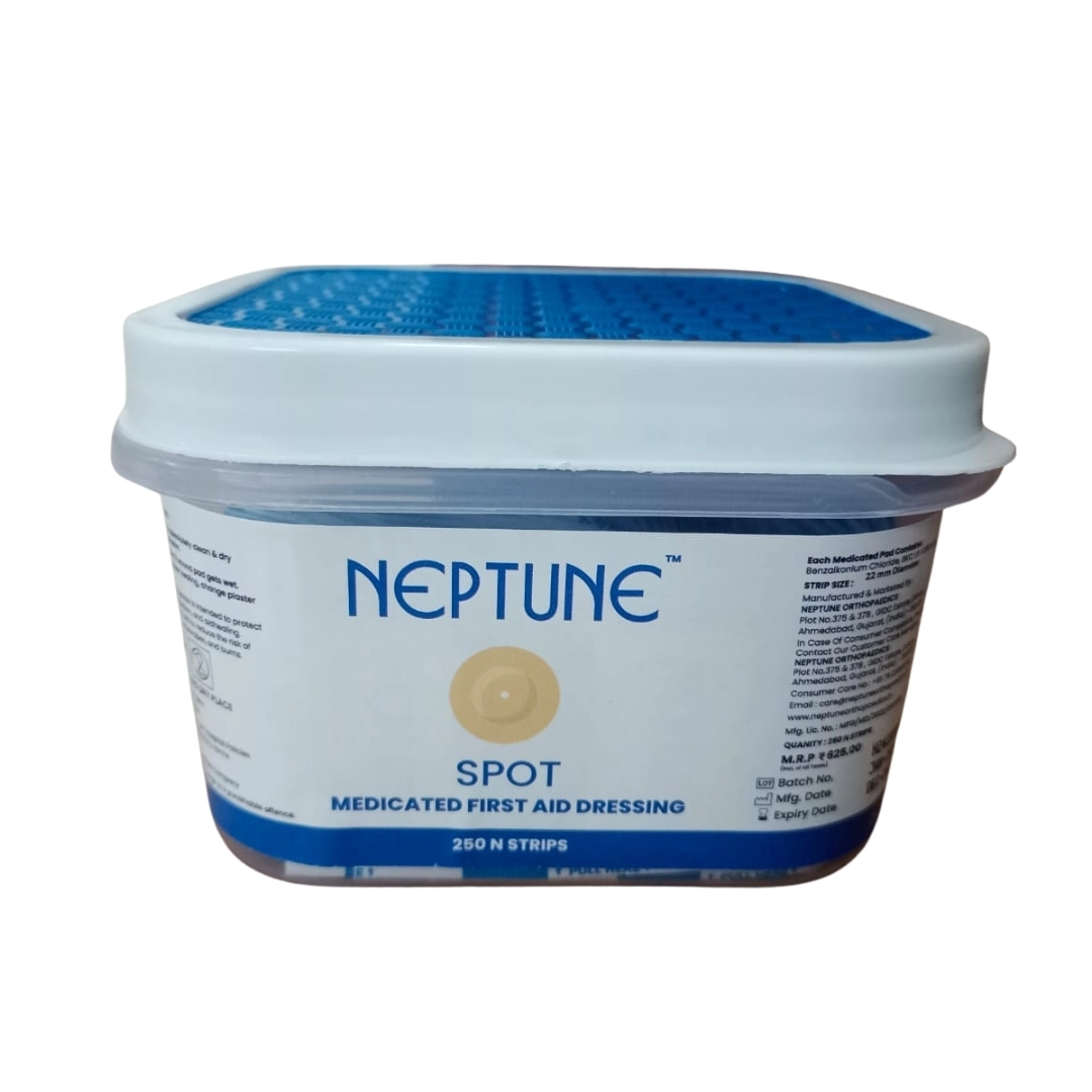 Neptune Aid Spot bandaid Medicated Dressing -250 pcs