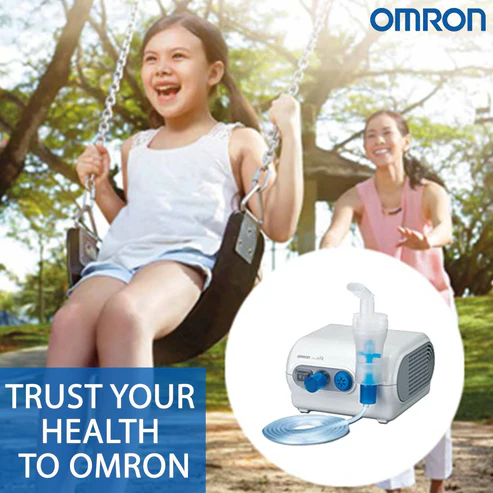 Omron Compressor Nebulizer For Child and Adult With Virtual Valve Technology NE-C28 Omron Compressor Nebulizer For Child and Adult With Virtual Valve Technology NE-C28