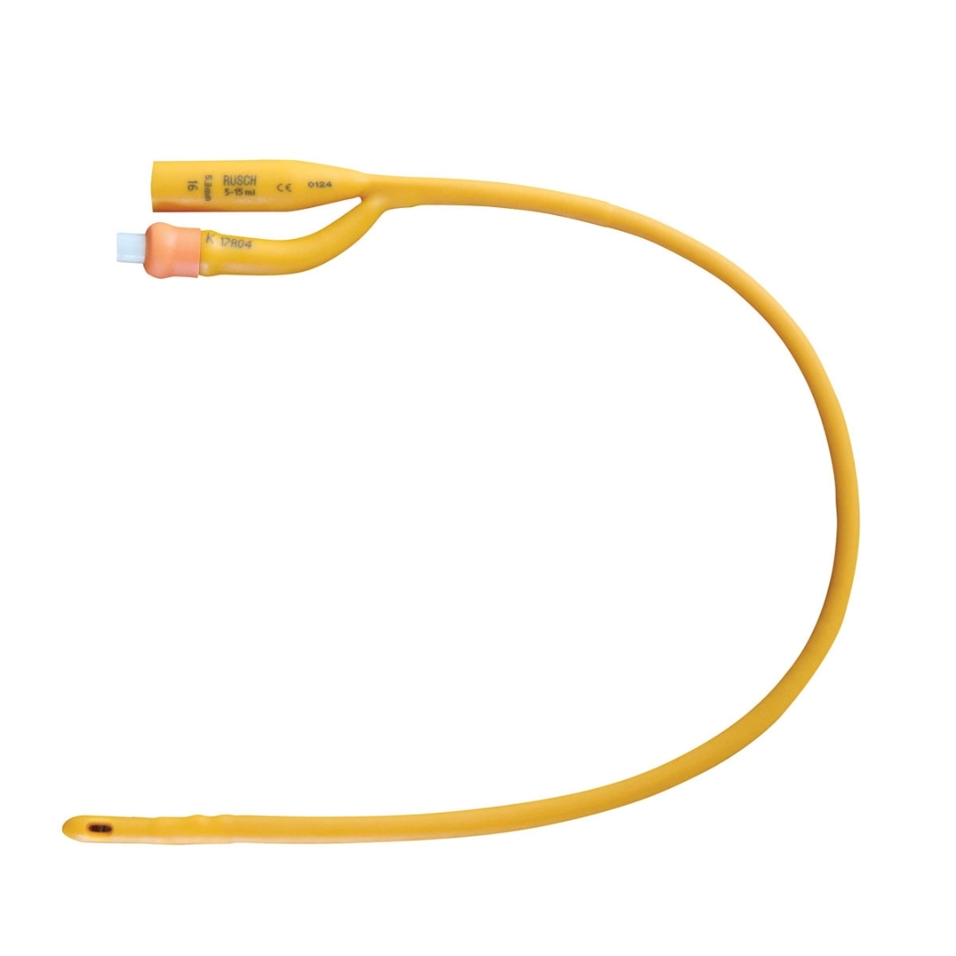 RUSCH Silicone Coated Latex 2 Way Foley Catheter