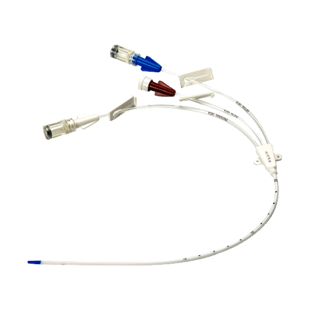 Romsons Centro Central Venous Catheter kit With Soft "J" Tip Guidewire - Double Lumen 7Fr, 16cm