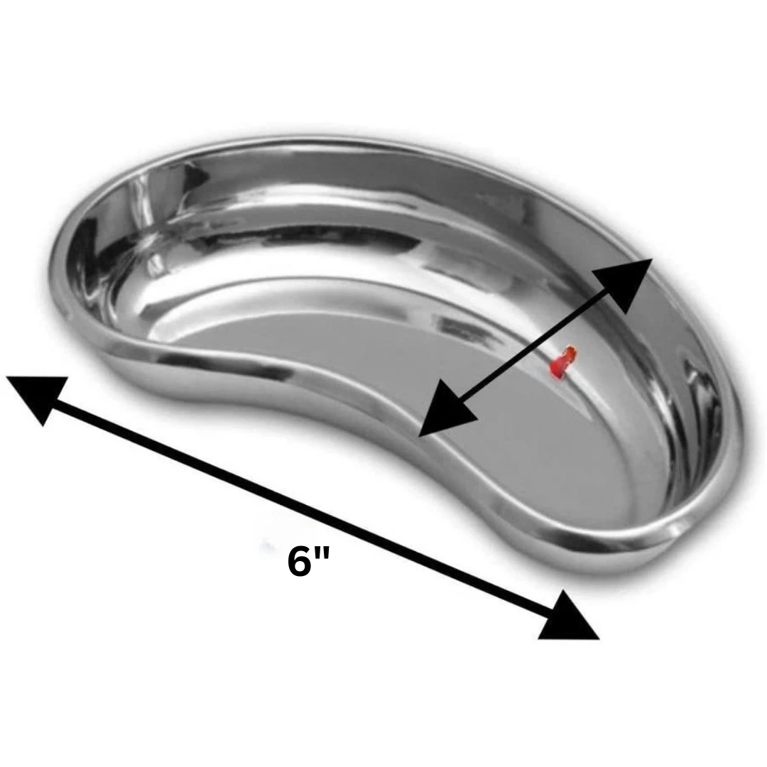 Stainless Steel Kidney Tray - 6 Inches
