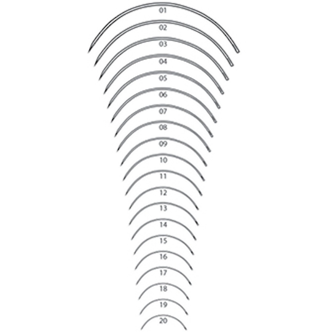 Sutures India Trulon USP 3-0 SN 3328 - 12 Foils Box