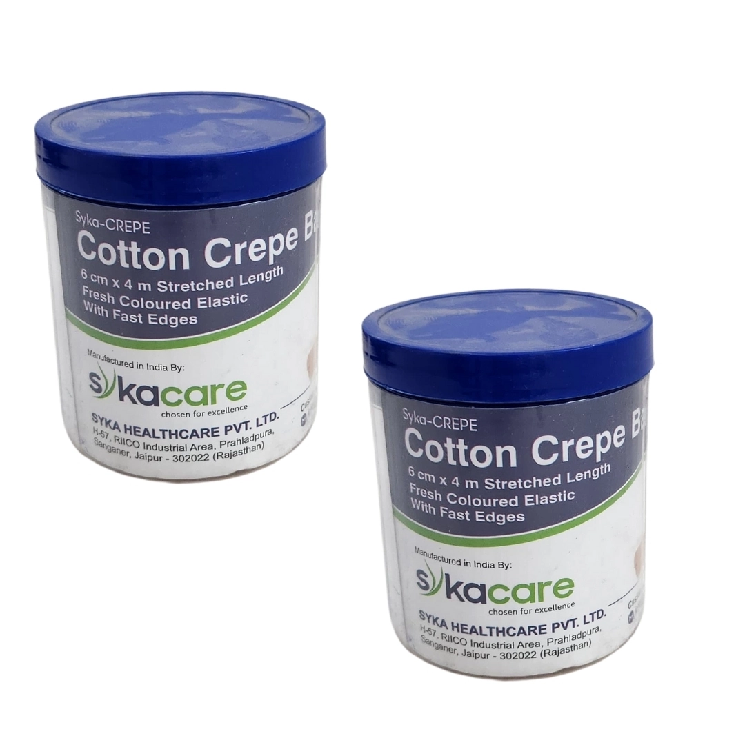 Syka Care Cotton Crepe Bandage