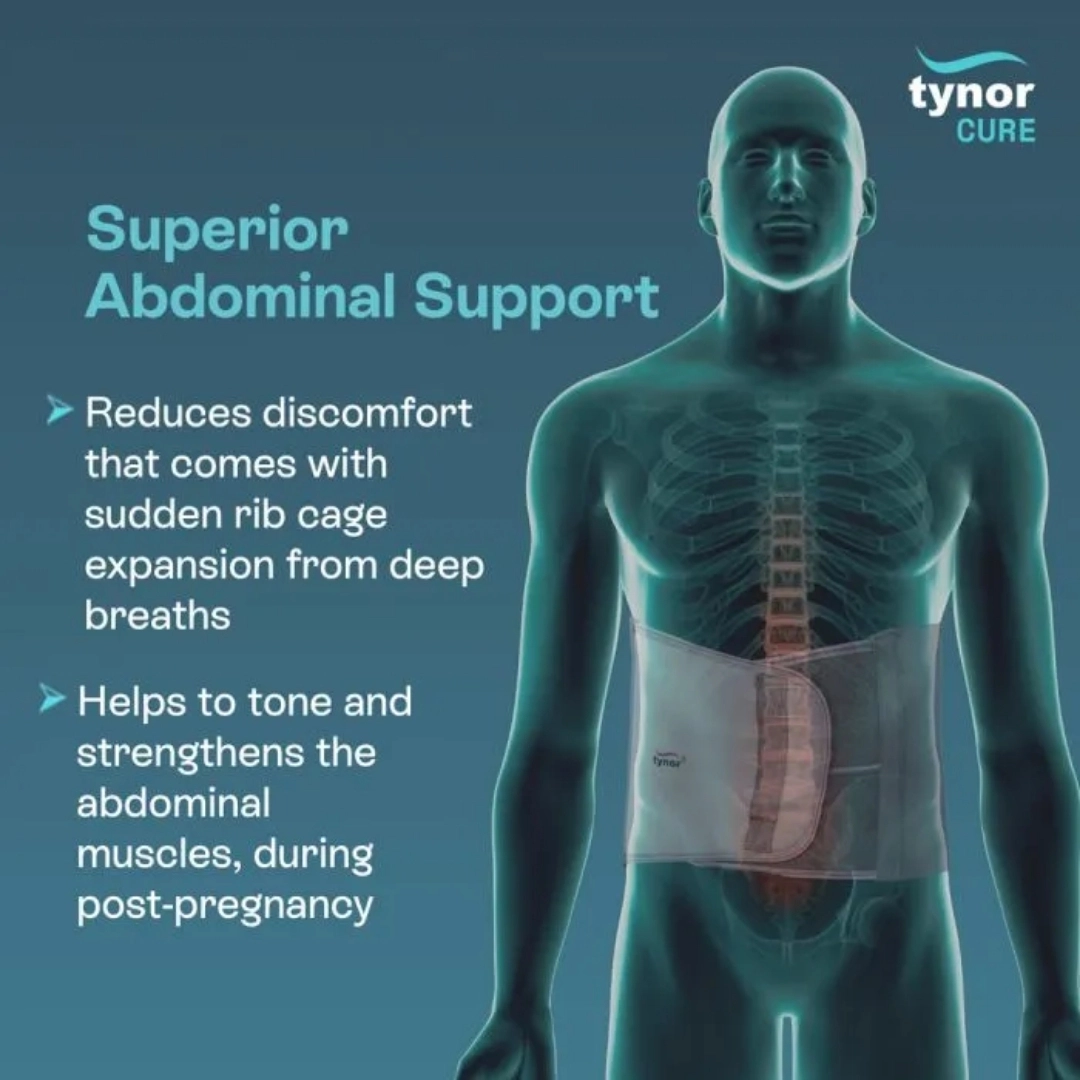 Tynor Abdominal Support for Post Operative/ Pregnancy Care (XXL)