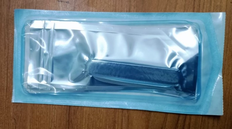 thumbnail image 2 of Yabin Sterilized Merocel Nasal Packing PVA Dressing With Airtube – 20 Pcs 10x2.5x1.5cm ENT 2 of 6