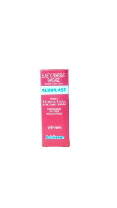 Achiplast Elastic Adhesive Bandage 10cm X 1mtr