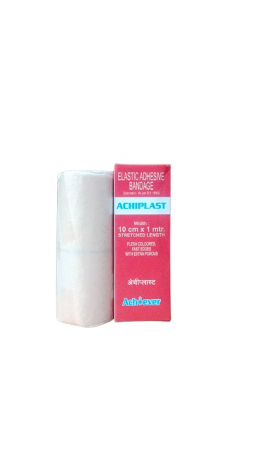 Achiplast Elastic Adhesive Bandage 10cm X 1mtr