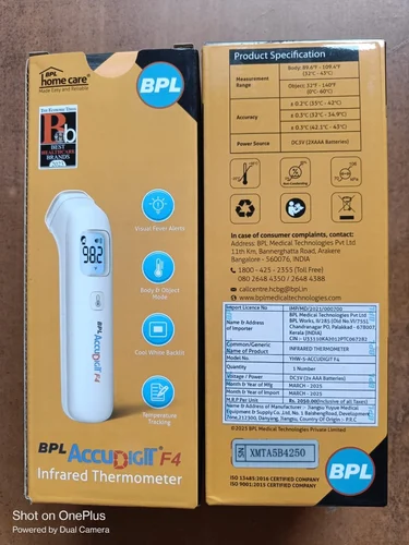 BPL Accudigit Infrared Thermometer ( F4 )