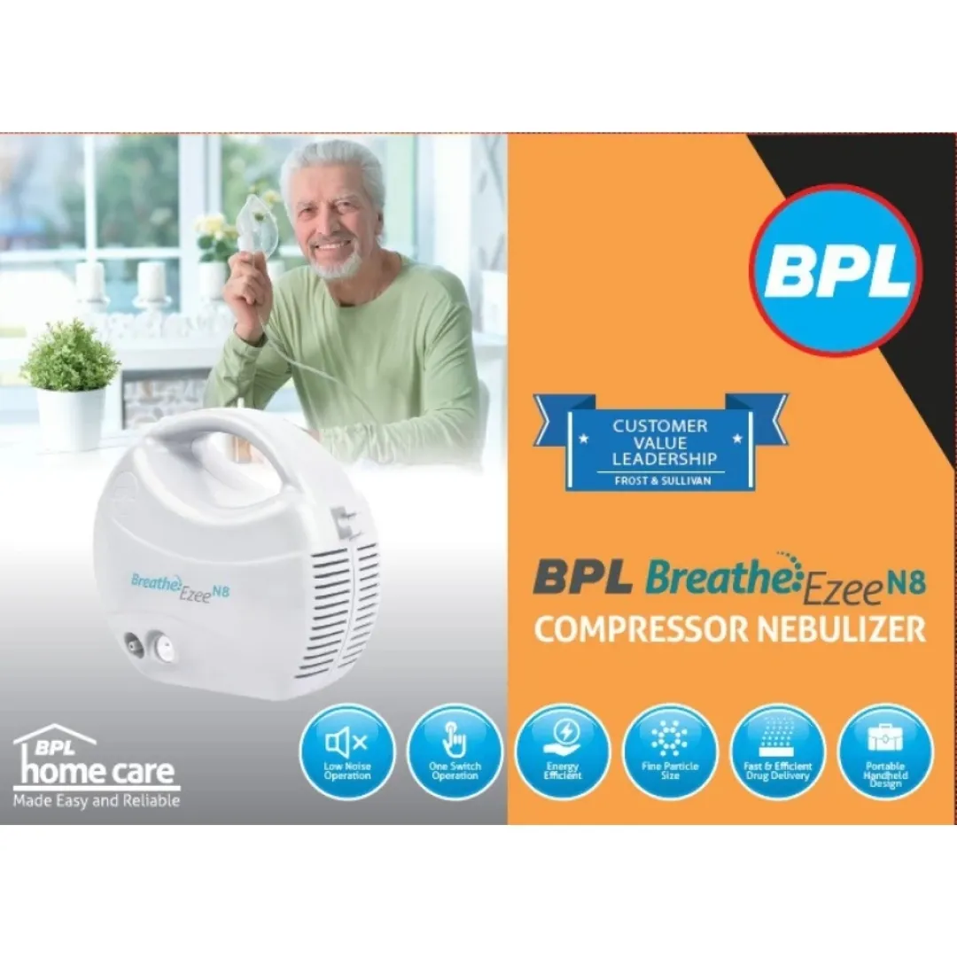 BPL Breathe Ezee N8 Nebulizer Machine