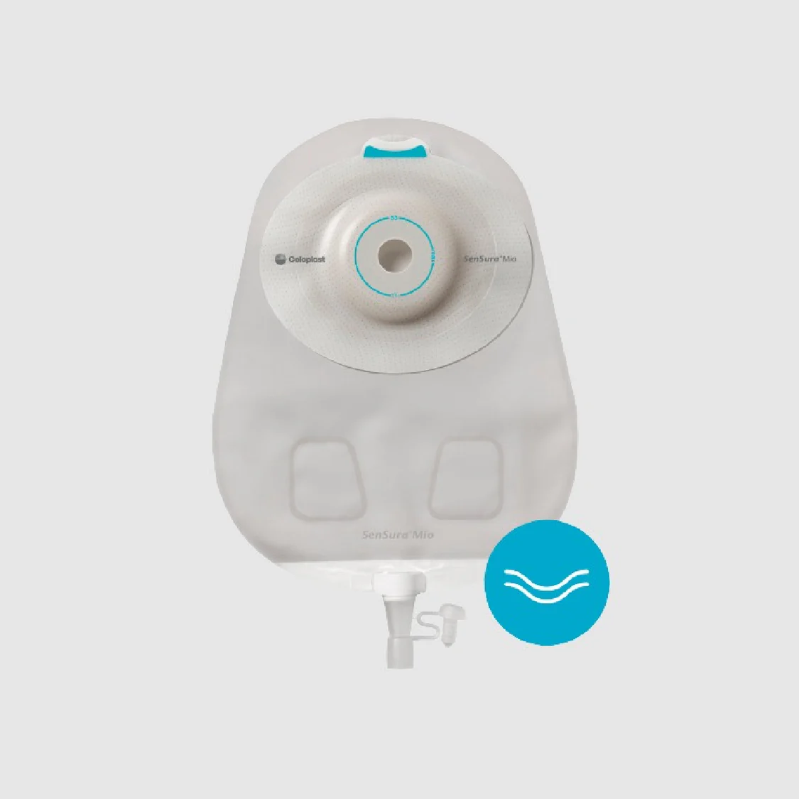 Coloplast 16406 - Sensura Mio 1-Piece Deep Convex Opaque Bag