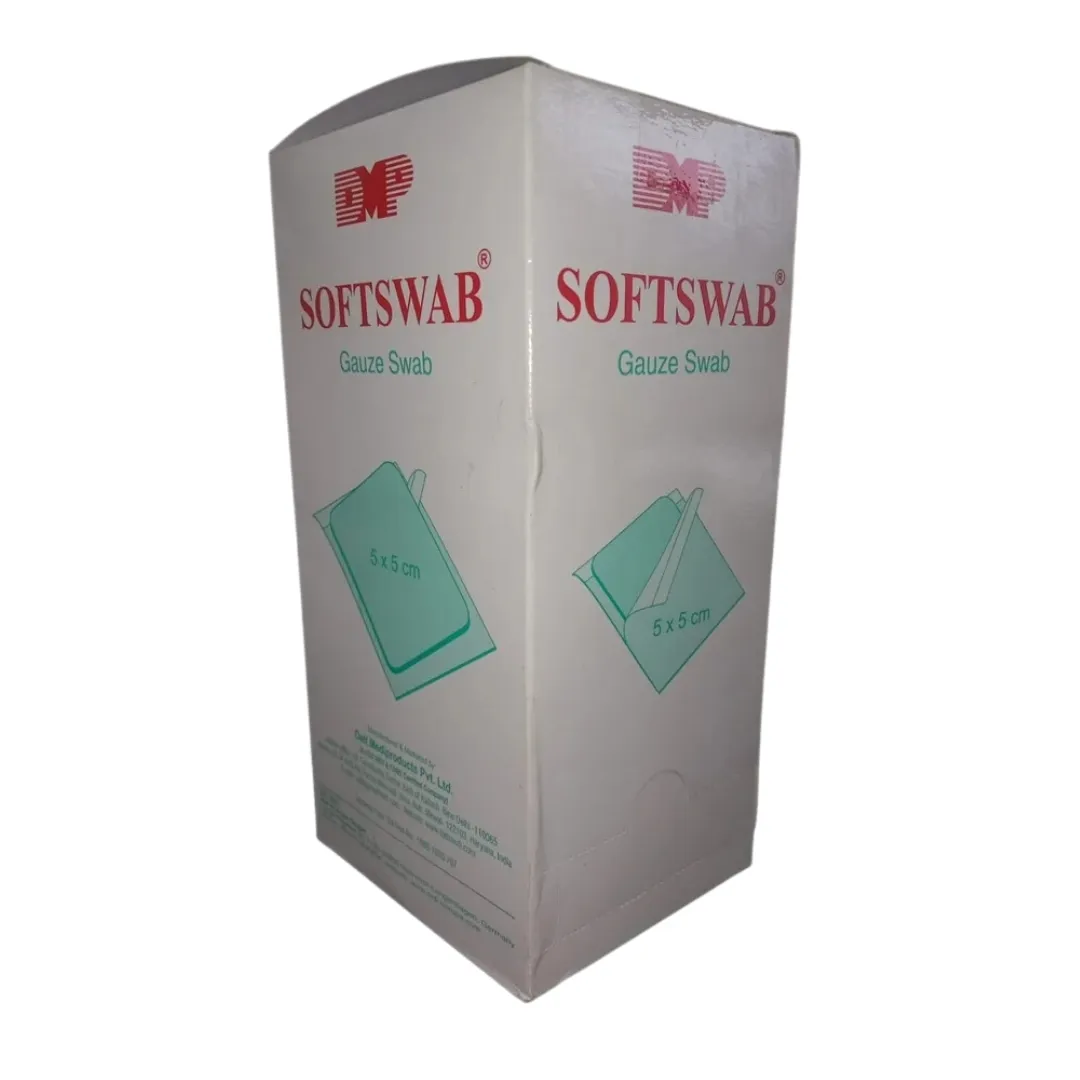 Datt Medi Softswab Sterile Gauze Swabs 5cmx5cm (25 Packs of 5 pcs each-8ply