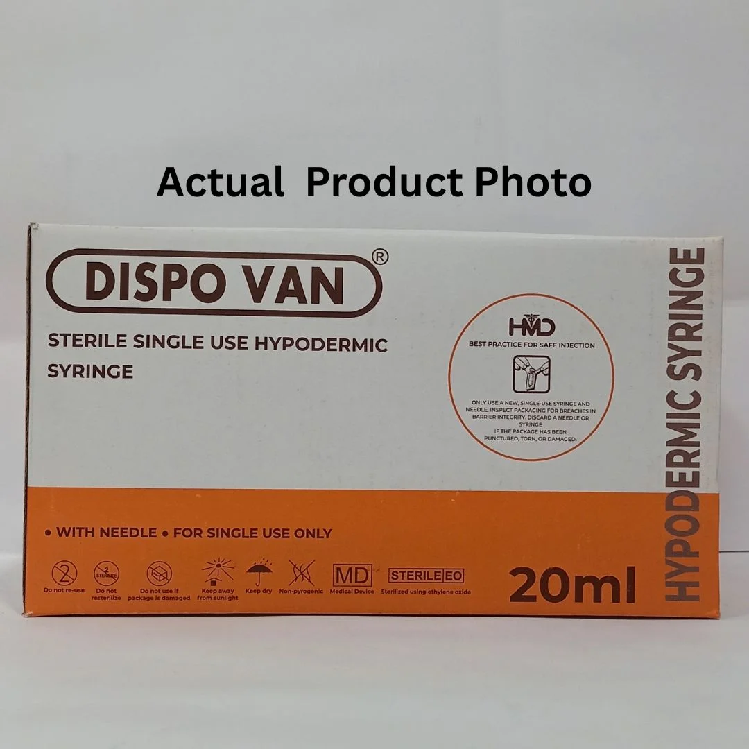 Dispo Van Syringe 20ml - 25 - Units Pack | SurgiNatal