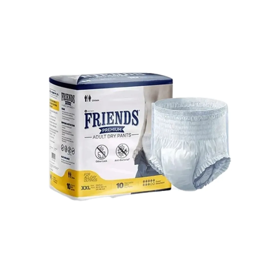 Friends Premium Adult Diaper Pants XXL