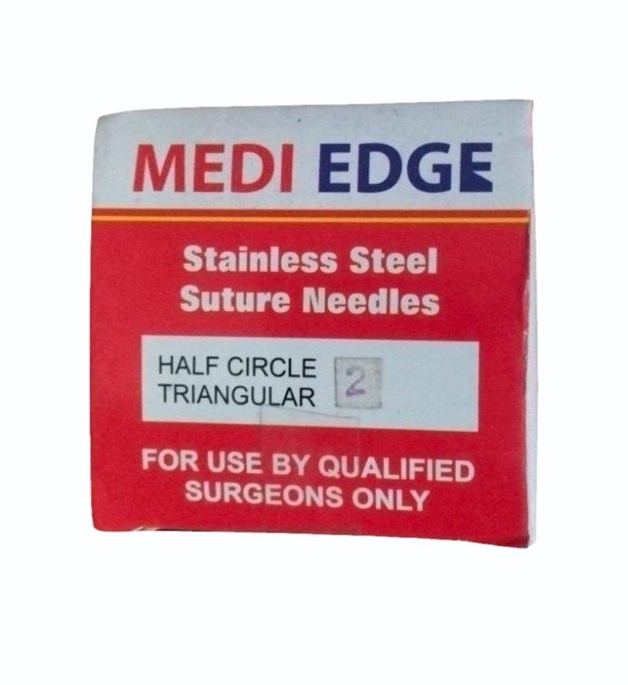 Suture Needles - Straight Triangular - 6 Needle Pack