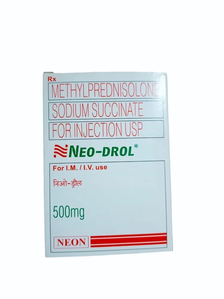 NEO-DROL 500mg- Methylprednisolone (500mg NEO-DROL 500mg- Methylprednisolone (500mg