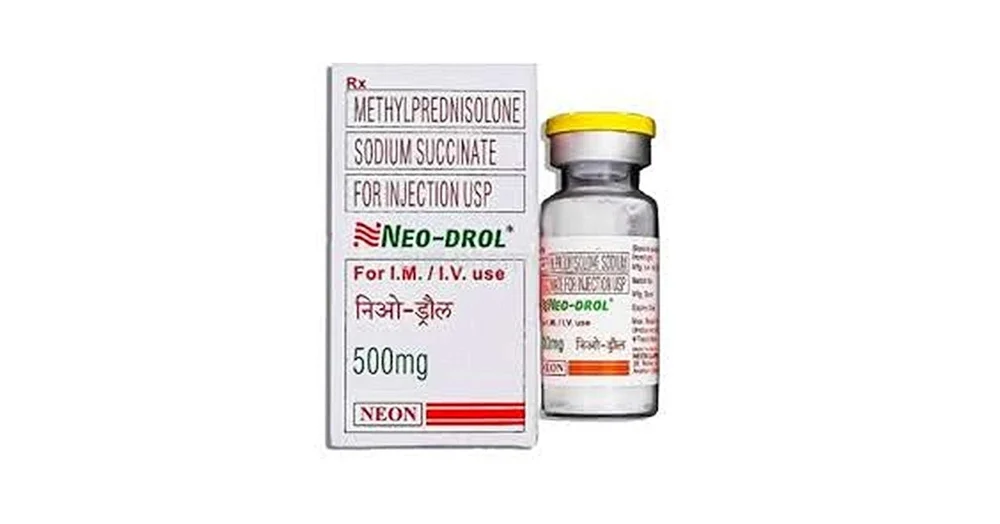 NEO-DROL 500mg- Methylprednisolone (500mg NEO-DROL 500mg- Methylprednisolone (500mg