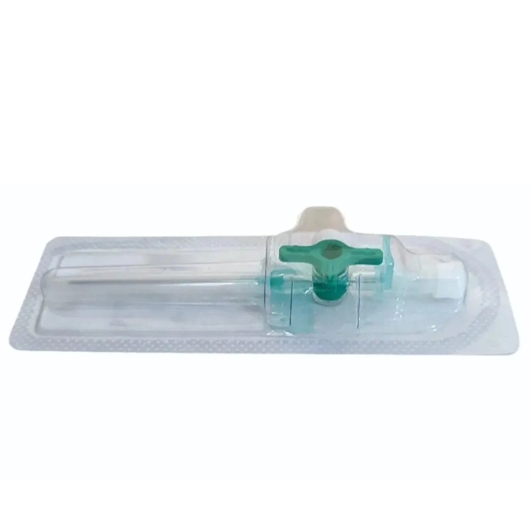 Buy Romson IV Cannula With 3 Way Stopcock Triflon 
