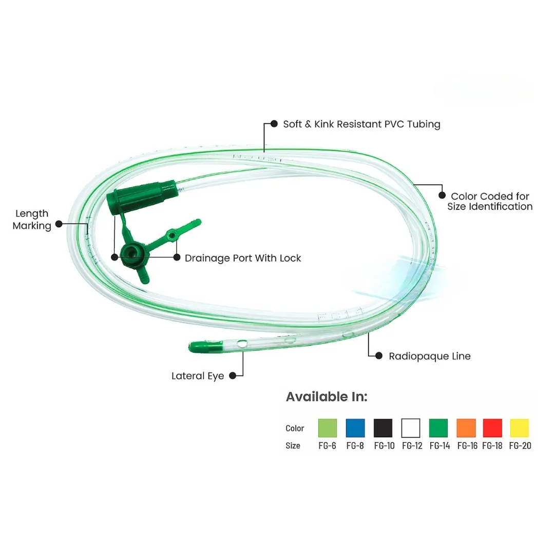Polymed Ryles Tube - Nasogastric Feeding Tube