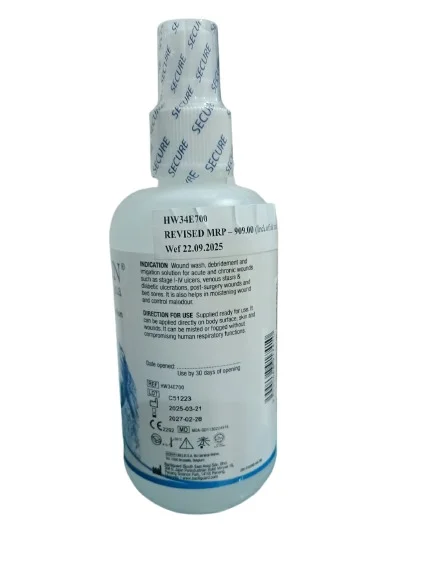 Secure Hydrocyn Aqua Advanced Wound Care Solution 250ml