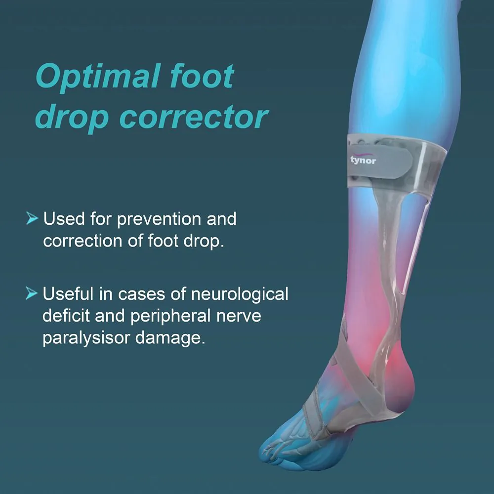 Tynor Foot Drop Splint for Left Foot (Large)
